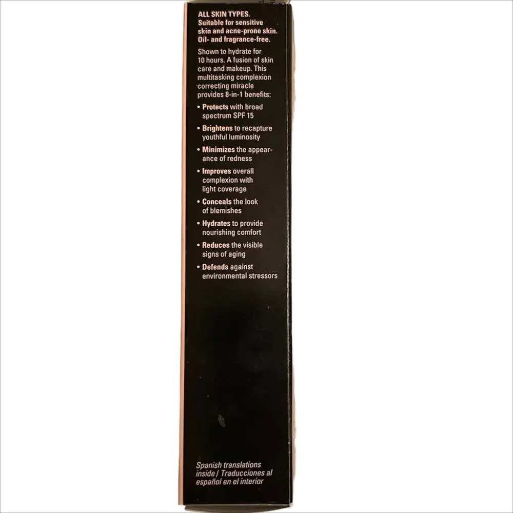 Mary Kay CC Cream Foundation Sunscreen Broad Spectrum SPF 15 Very Deep Expired
